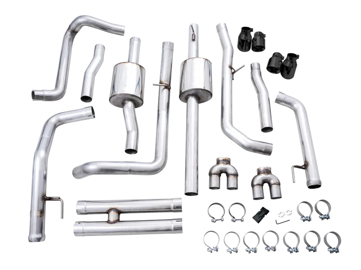 AWE Tuning - AWE 0FG Exhaust Suite for the 4th Gen Silverado/Sierra 6.2L