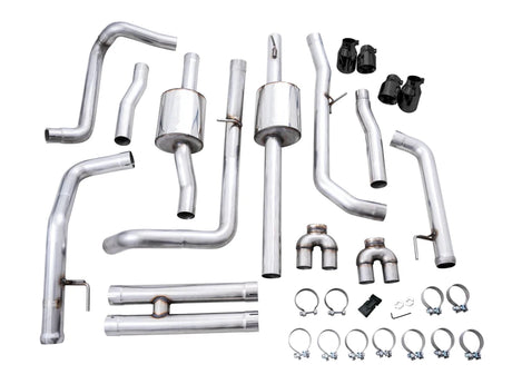 AWE Tuning - AWE 0FG Exhaust Suite for the 4th Gen Silverado/Sierra 6.2L