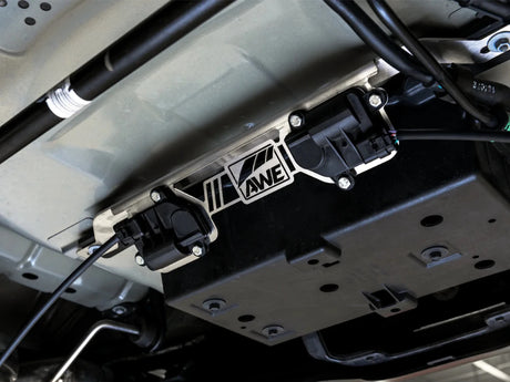 AWE Tuning - AWE 2018+ Ford Mustang GT Valve Motor Bracket (for Models with Active Valve Performance Exhaust)