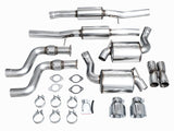 AWE Tuning - AWE 2023 Nissan Z RZ34 RWD Touring Edition Catback Exhaust System w/ Chrome Silver Tips - Panda Motorworks