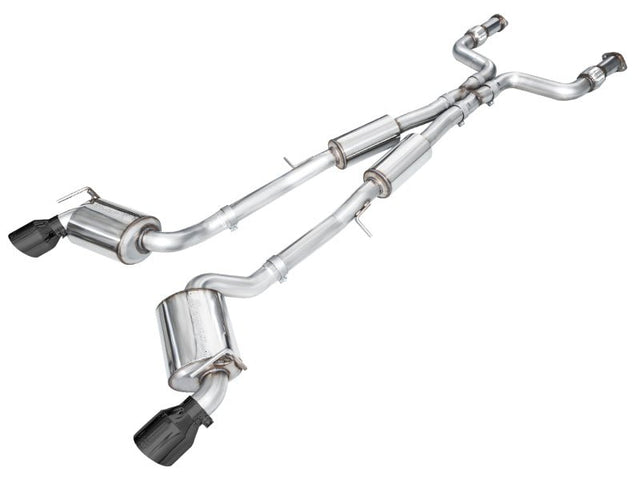 AWE Tuning - AWE 2023 Nissan Z RZ34 RWD Touring Edition Catback Exhaust System w/ Diamond Black Tips - Panda Motorworks