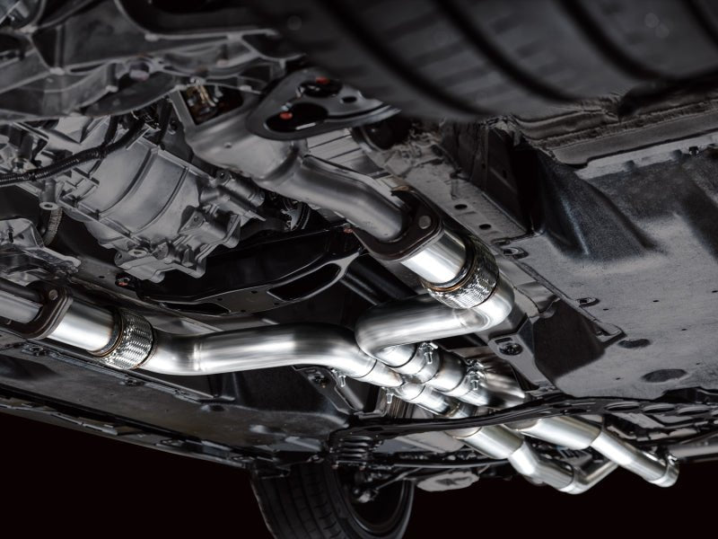 AWE Tuning - AWE 2023 Nissan Z RZ34 RWD Touring Edition Catback Exhaust System w/ Diamond Black Tips - Panda Motorworks