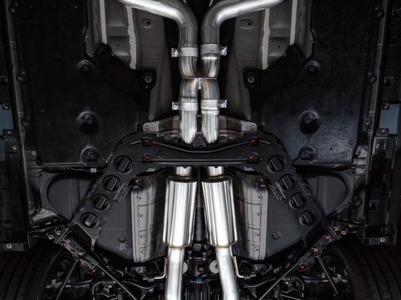 AWE Tuning - AWE 2023 Nissan Z RZ34 RWD Touring Edition Catback Exhaust System w/ Diamond Black Tips - Panda Motorworks