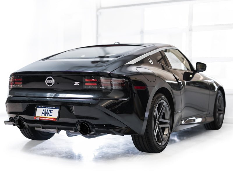 AWE Tuning - AWE 2023 Nissan Z RZ34 RWD Touring Edition Catback Exhaust System w/ Diamond Black Tips - Panda Motorworks