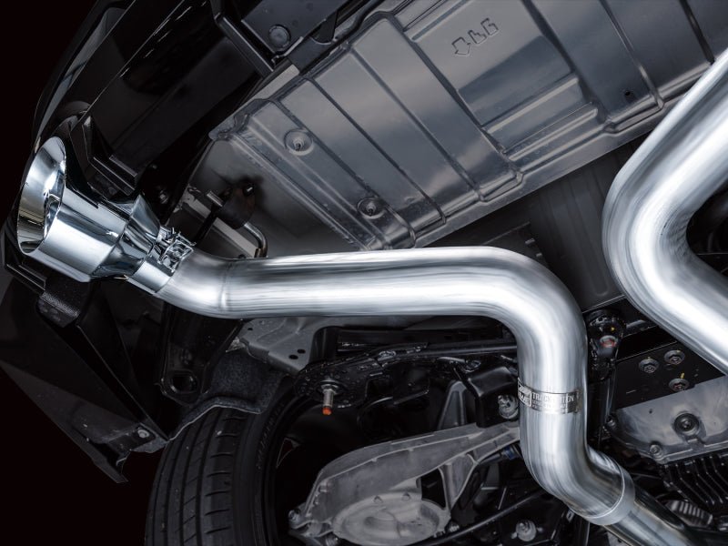 AWE Tuning - AWE 2023 Nissan Z RZ34 RWD Track Edition Catback Exhaust System w/ Chrome Silver Tips - Panda Motorworks