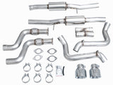 AWE Tuning - AWE 2023 Nissan Z RZ34 RWD Track Edition Catback Exhaust System w/ Chrome Silver Tips - Panda Motorworks