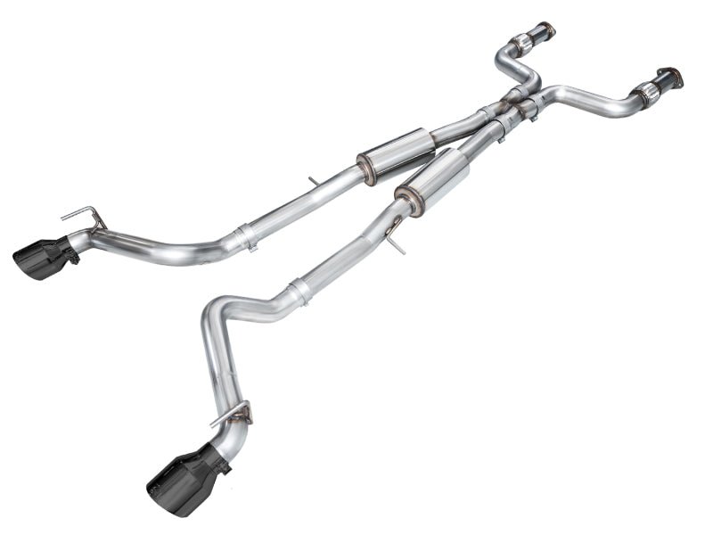 AWE Tuning - AWE 2023 Nissan Z RZ34 RWD Track Edition Catback Exhaust System w/ Diamond Black Tips - Panda Motorworks