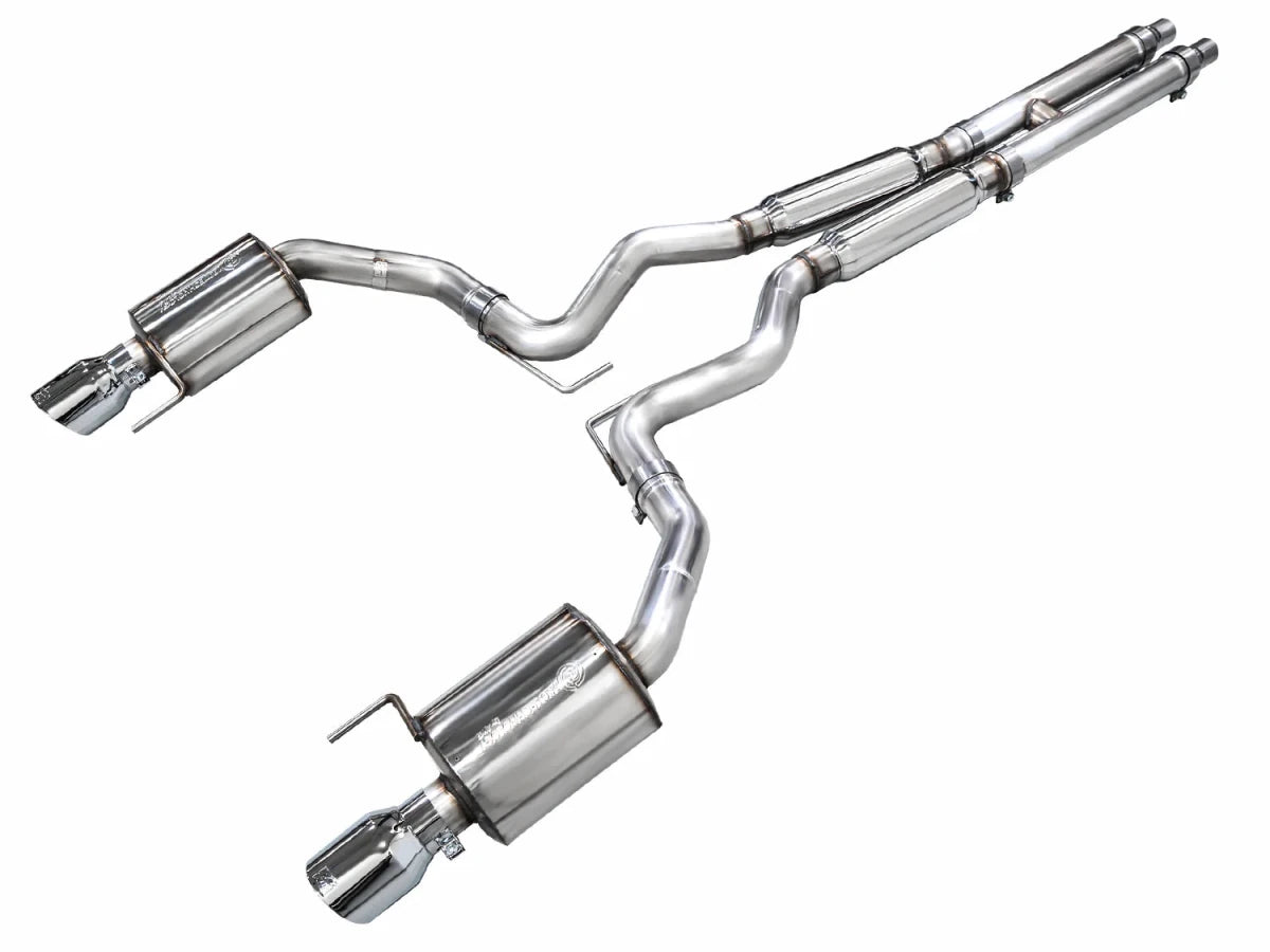 AWE Tuning - AWE Exhaust Suite for S650 Ford Mustang GT Dual Tip