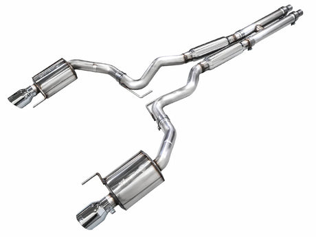 AWE Tuning - AWE Exhaust Suite for S650 Ford Mustang GT Dual Tip