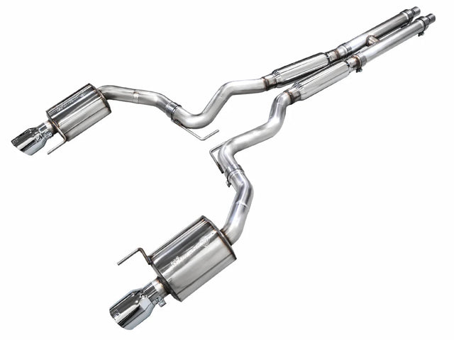 AWE Tuning - AWE Exhaust Suite for S650 Ford Mustang GT Dual Tip