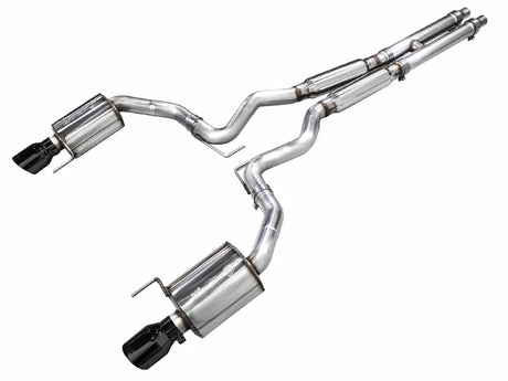 AWE Tuning - AWE Exhaust Suite for S650 Ford Mustang GT Dual Tip
