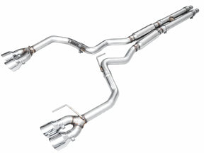 AWE Tuning - AWE Exhaust Suite for S650 Ford Mustang Quad Tip GT