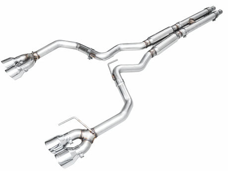 AWE Tuning - AWE Exhaust Suite for S650 Ford Mustang Quad Tip GT