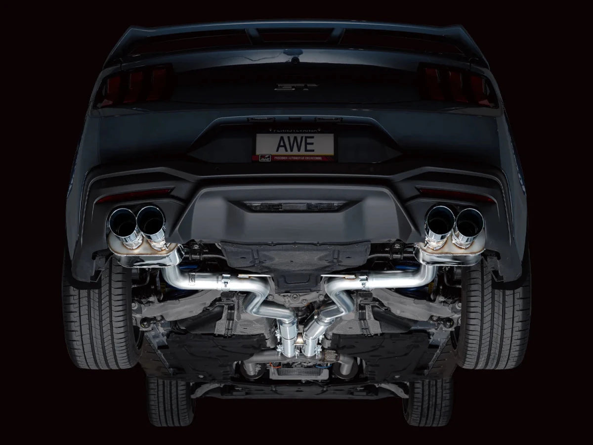 AWE Tuning - AWE Exhaust Suite for S650 Ford Mustang Quad Tip GT