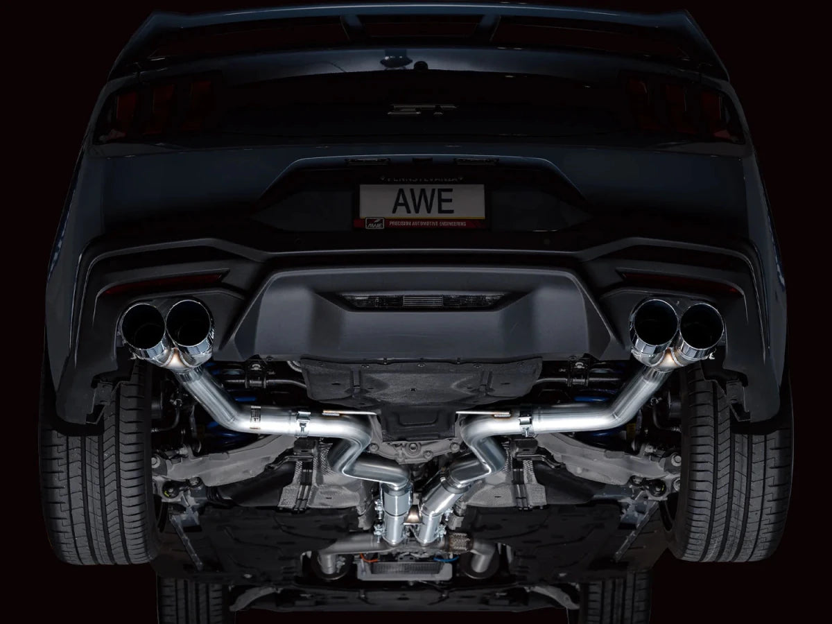 AWE Tuning - AWE Exhaust Suite for S650 Ford Mustang Quad Tip GT