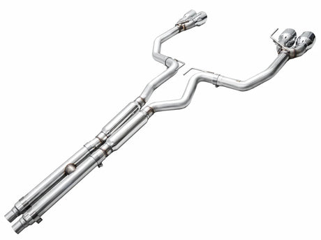 AWE Tuning - AWE Exhaust Suite for S650 Ford Mustang Quad Tip GT