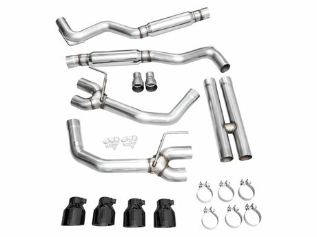 AWE Tuning - AWE Exhaust Suite for S650 Ford Mustang Quad Tip GT