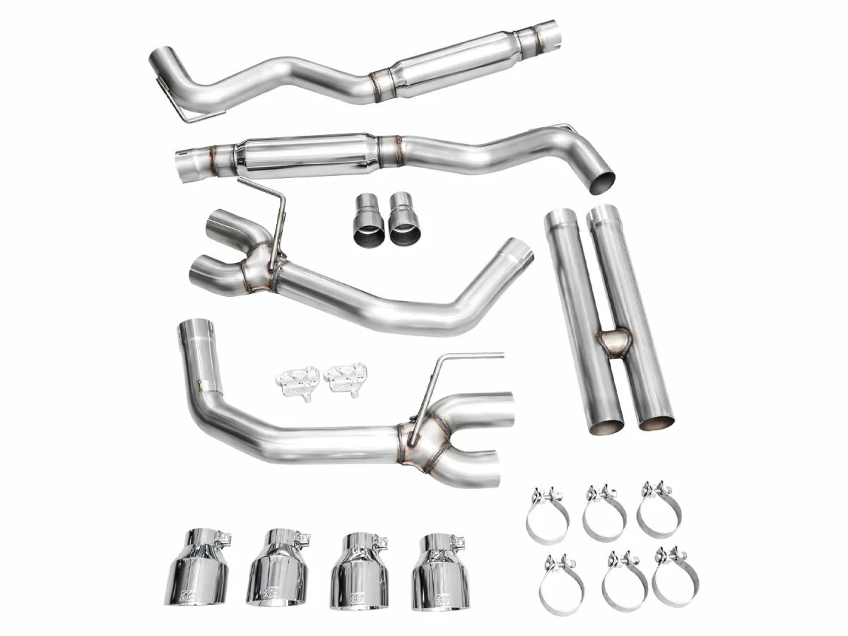 AWE Tuning - AWE Exhaust Suite for S650 Ford Mustang Quad Tip GT