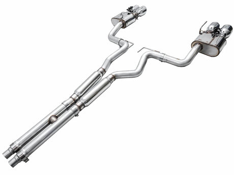 AWE Tuning - AWE Exhaust Suite for S650 Ford Mustang Quad Tip GT