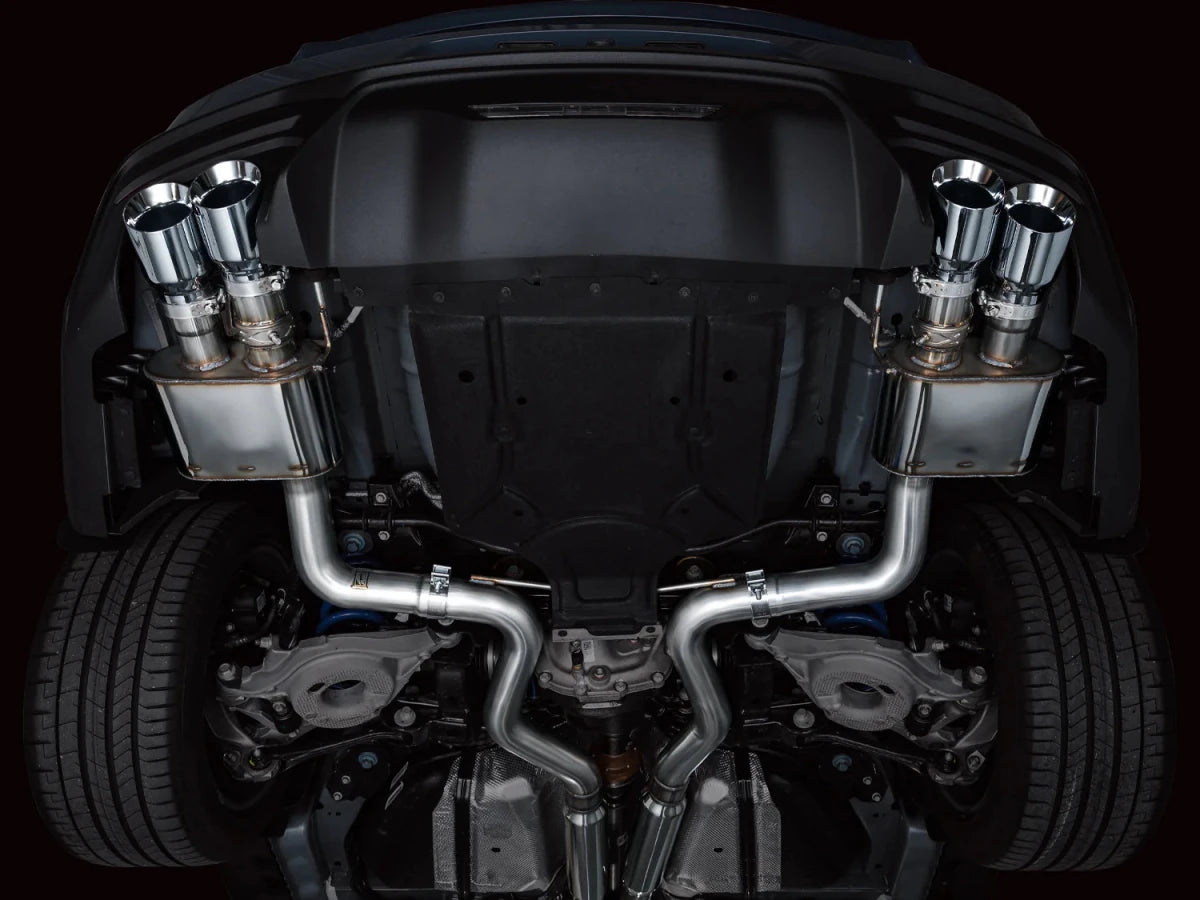 AWE Tuning - AWE Exhaust Suite for S650 Ford Mustang Quad Tip GT