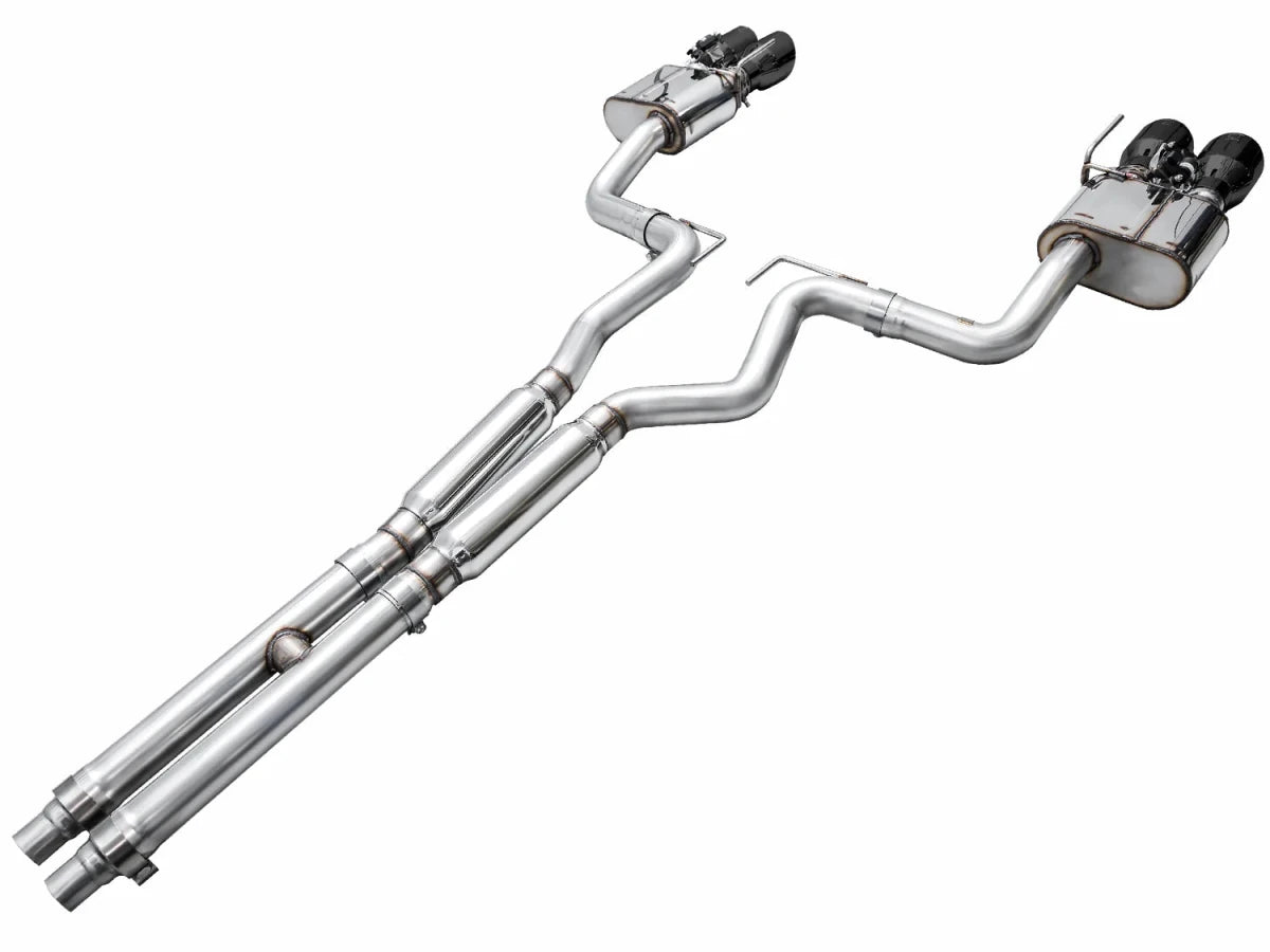 AWE Tuning - AWE Exhaust Suite for S650 Ford Mustang Quad Tip GT
