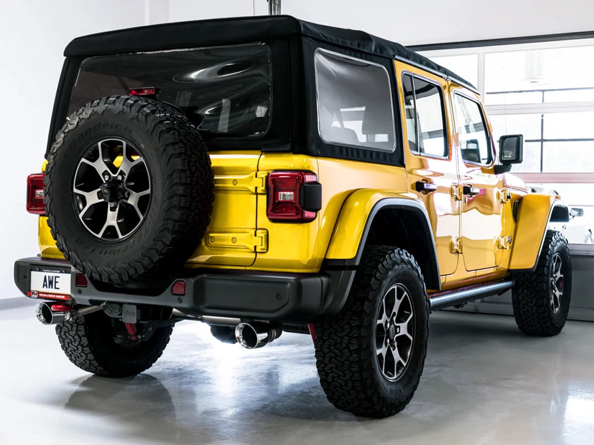 AWE Tuning - AWE Exhaust Suite for the 2.0T Jeep JL/JLU Wrangler