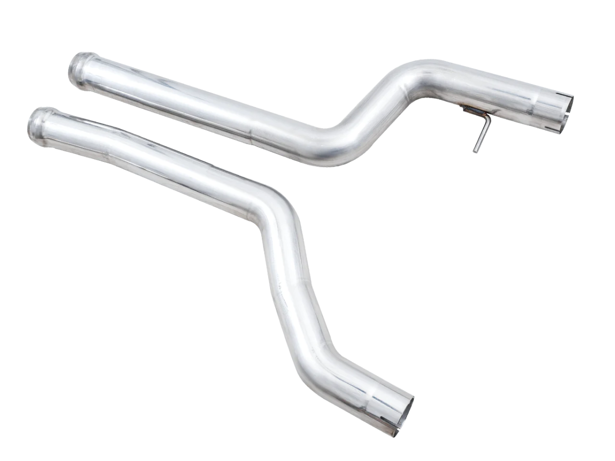 AWE Tuning - AWE Non - Resonated Performance Mid Pipes for BMW G8X M3/M4 (for AWE Exhausts) - Panda Motorworks