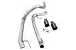AWE Tuning - AWE Tailpipe Conversion Kit for Ford Raptor - Diamond Black 5" Tips (AWE 2FG/1FG required)