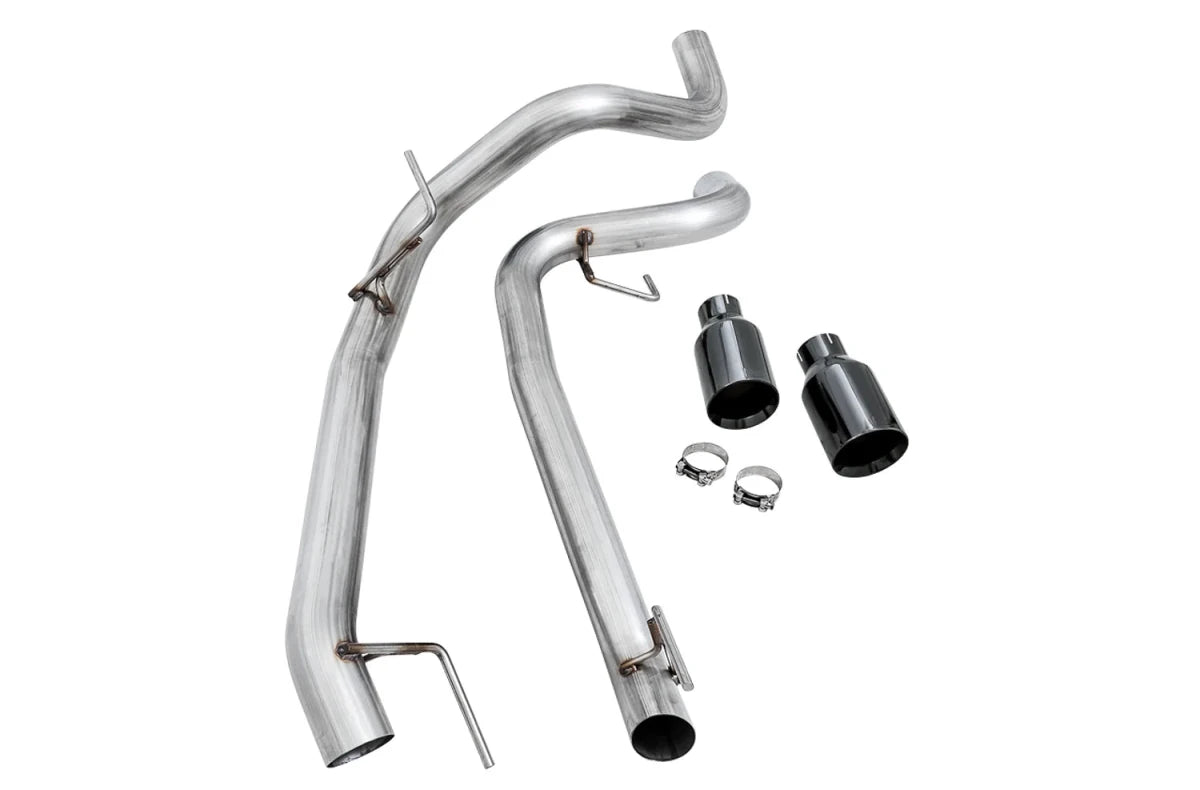 AWE Tuning - AWE Tailpipe Conversion Kit for Ford Raptor - Diamond Black 5" Tips (AWE 2FG/1FG required)
