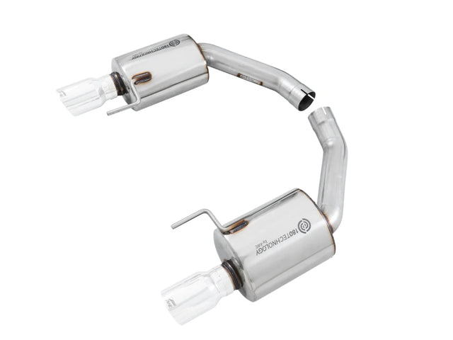 AWE Tuning - AWE Track - to - Touring Conversion Kit for S550 Mustang GT - Dual Tip