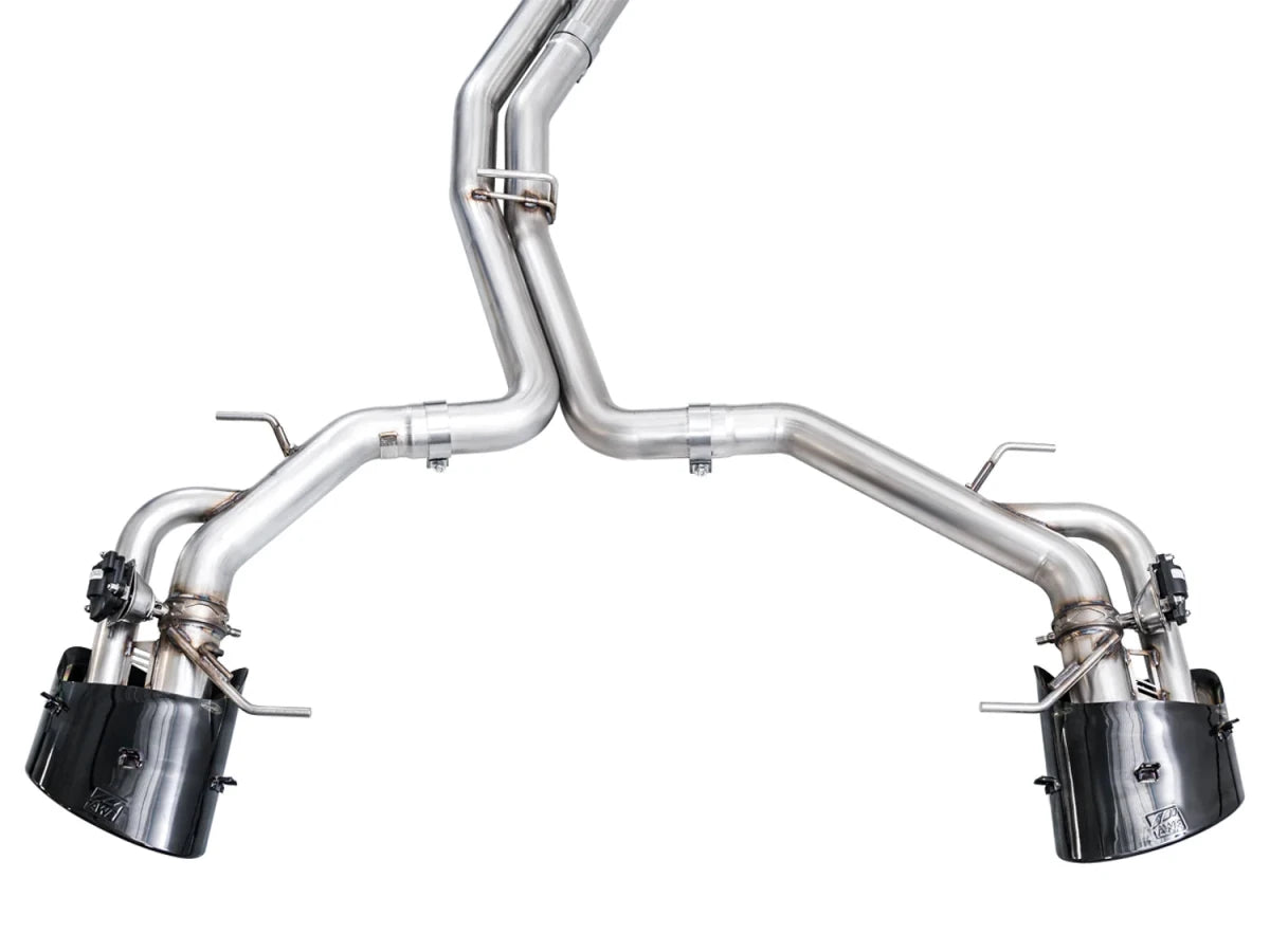 AWE Tuning - AWE Tuning 21 - 26 Audi C8 RS6/RS7 SwitchPath Cat - back Exhaust - Diamond Black Tips
