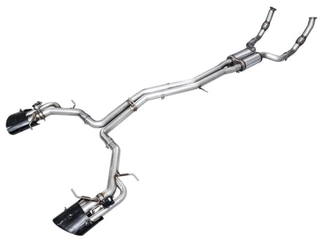 AWE Tuning - AWE Tuning 21 - 26 Audi C8 RS6/RS7 SwitchPath Cat - back Exhaust - Diamond Black Tips