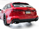 AWE Tuning - AWE Tuning 21 - 26 Audi C8 RS6/RS7 SwitchPath Cat - back Exhaust - Diamond Black Tips