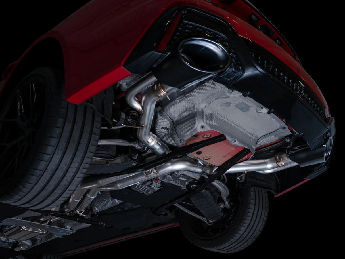 AWE Tuning - AWE Tuning 21 - 26 Audi C8 RS6/RS7 SwitchPath Cat - back Exhaust - Diamond Black Tips