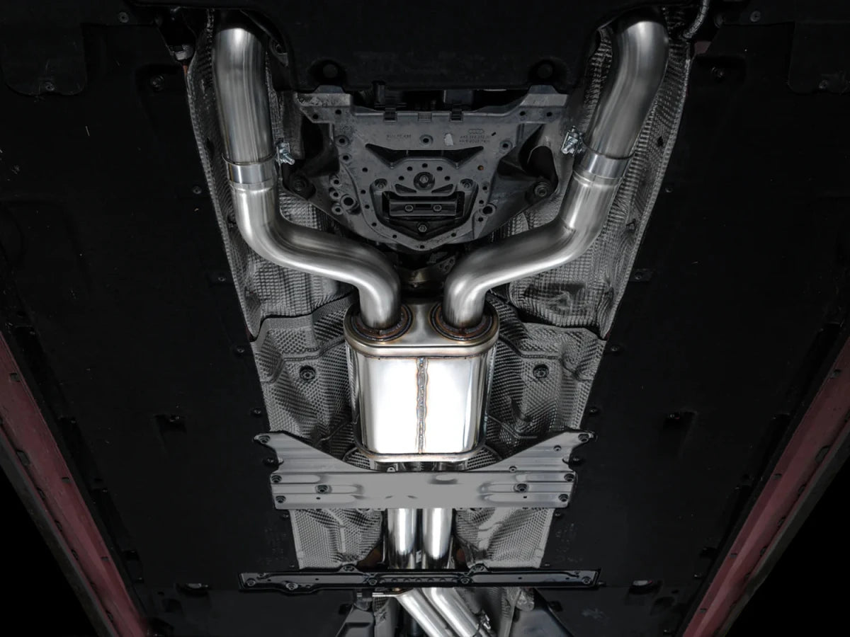 AWE Tuning - AWE Tuning 21 - 26 Audi C8 RS6/RS7 SwitchPath Cat - back Exhaust - Diamond Black Tips