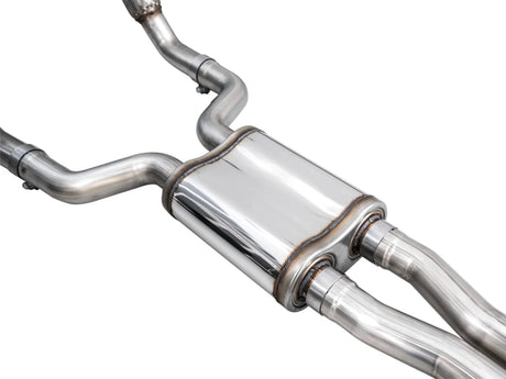 AWE Tuning - AWE Tuning 21 - 26 Audi C8 RS6/RS7 SwitchPath Cat - back Exhaust - Diamond Black Tips