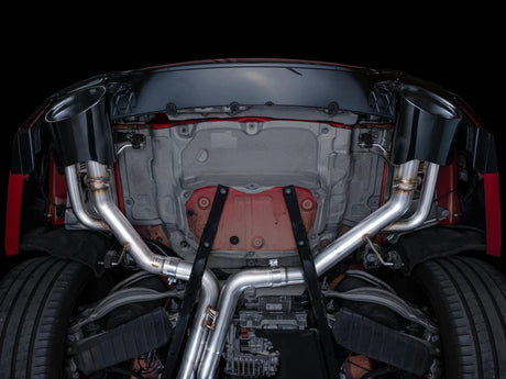 AWE Tuning - AWE Tuning 21 - 26 Audi C8 RS6/RS7 SwitchPath Cat - back Exhaust - Diamond Black Tips