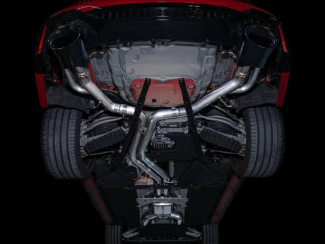 AWE Tuning - AWE Tuning 21 - 26 Audi C8 RS6/RS7 SwitchPath Cat - back Exhaust - Diamond Black Tips