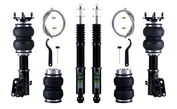 Bag Riders - 8th Gen Honda Civic Si Maxload Air Suspension - Panda Motorworks