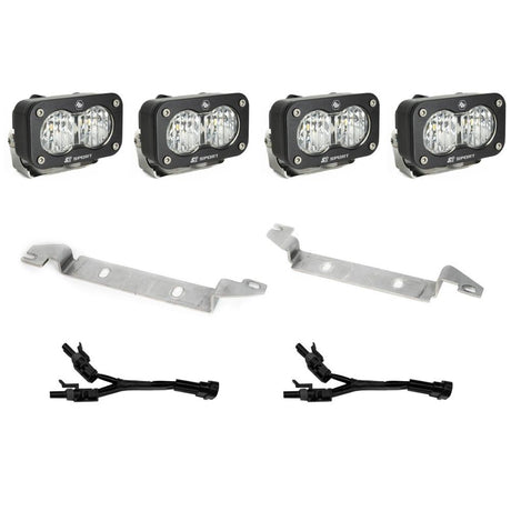Baja Designs - Baja Designs 2024+ Toyota Tacoma S2 Sport Dual Fog Pocket Light Kit