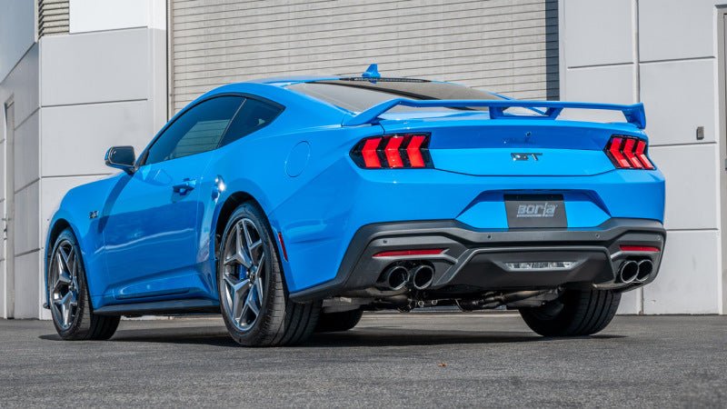 Borla - Borla 2024 Ford Mustang GT 5.0L V8 w/ Active Exhaust ATAK Cat - Back Exhaust System - Black Chrome - Panda Motorworks