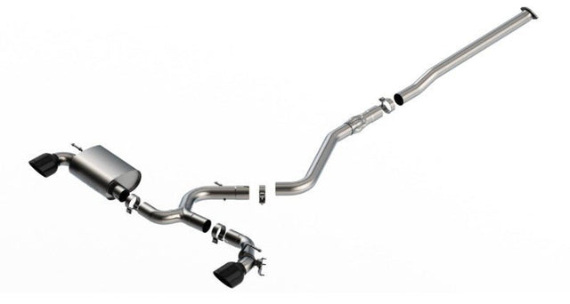 Borla - Borla 22 - 23 Hyundai Kona N 2.0L 4 CYL. Turbo AT/MT ATAK Catback Exhaust Black Chrome - Panda Motorworks