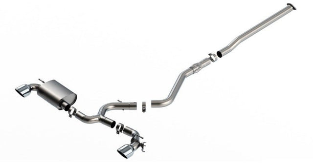 Borla - Borla 22 - 23 Hyundai Kona N 2.0L 4 CYL. Turbo AT/MT ATAK Catback Exhaust Bright Chrome - Panda Motorworks