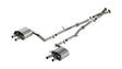 Borla - Borla 22 - 23 Kia Stinger 3.3L V6 Turbo 2.25in Pipe Dia Dual Split Rear Exit S - Type Cat - Back Exhaust - Panda Motorworks