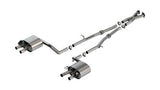 Borla - Borla 22 - 23 Kia Stinger 3.3L V6 Turbo 2.25in Pipe Dia Dual Split Rear Exit S - Type Cat - Back Exhaust - Panda Motorworks