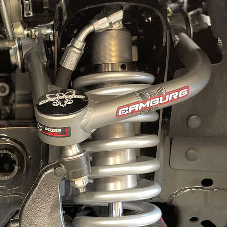 Camburg - Camburg Ford Bronco 21 - 23 1.25in Performance Uniball Upper Arms (w/ covers) - Panda Motorworks