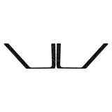 Topo Front Door Net Trim Overlay Kit (Printed Series) - 2021+ Bronco