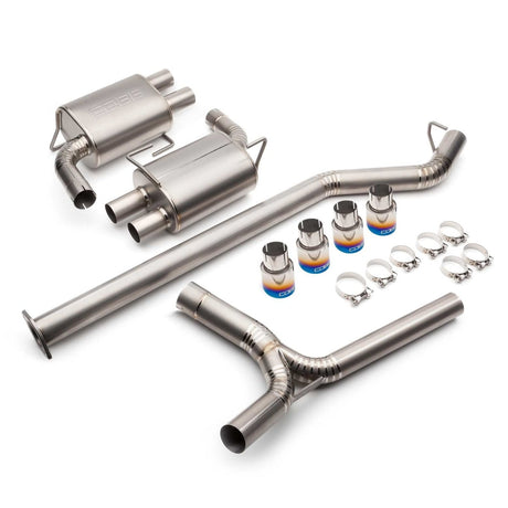 COBB - Cobb 22 - 23 Subaru WRX Titanium Catback Exhaust (Incl. Burnt Ti Tips) - Panda Motorworks