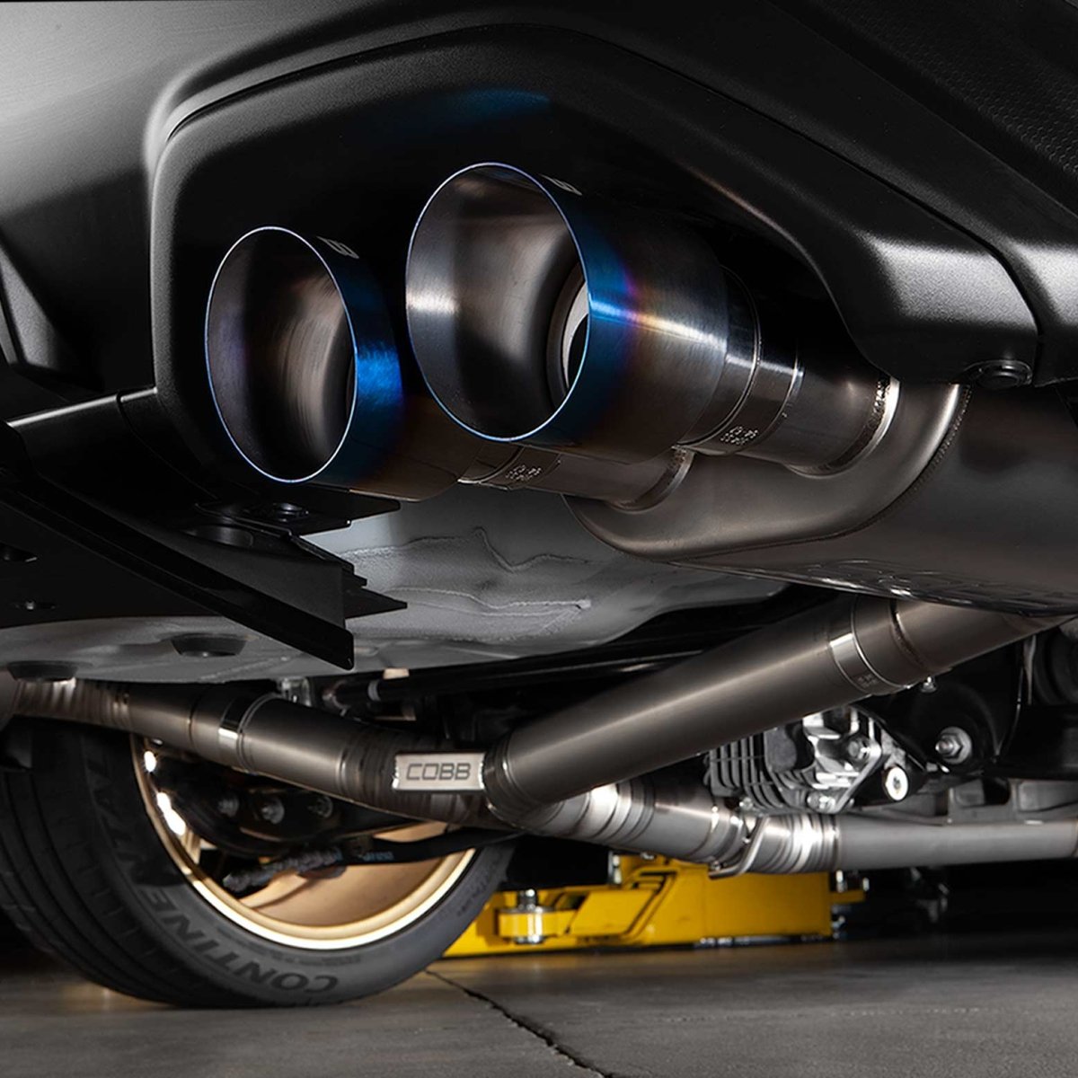 【tttkkkk】wrx mk-w 150 Cobb 22-23 Subaru WRX Titanium Catback Exhaust (Incl. Burnt Ti