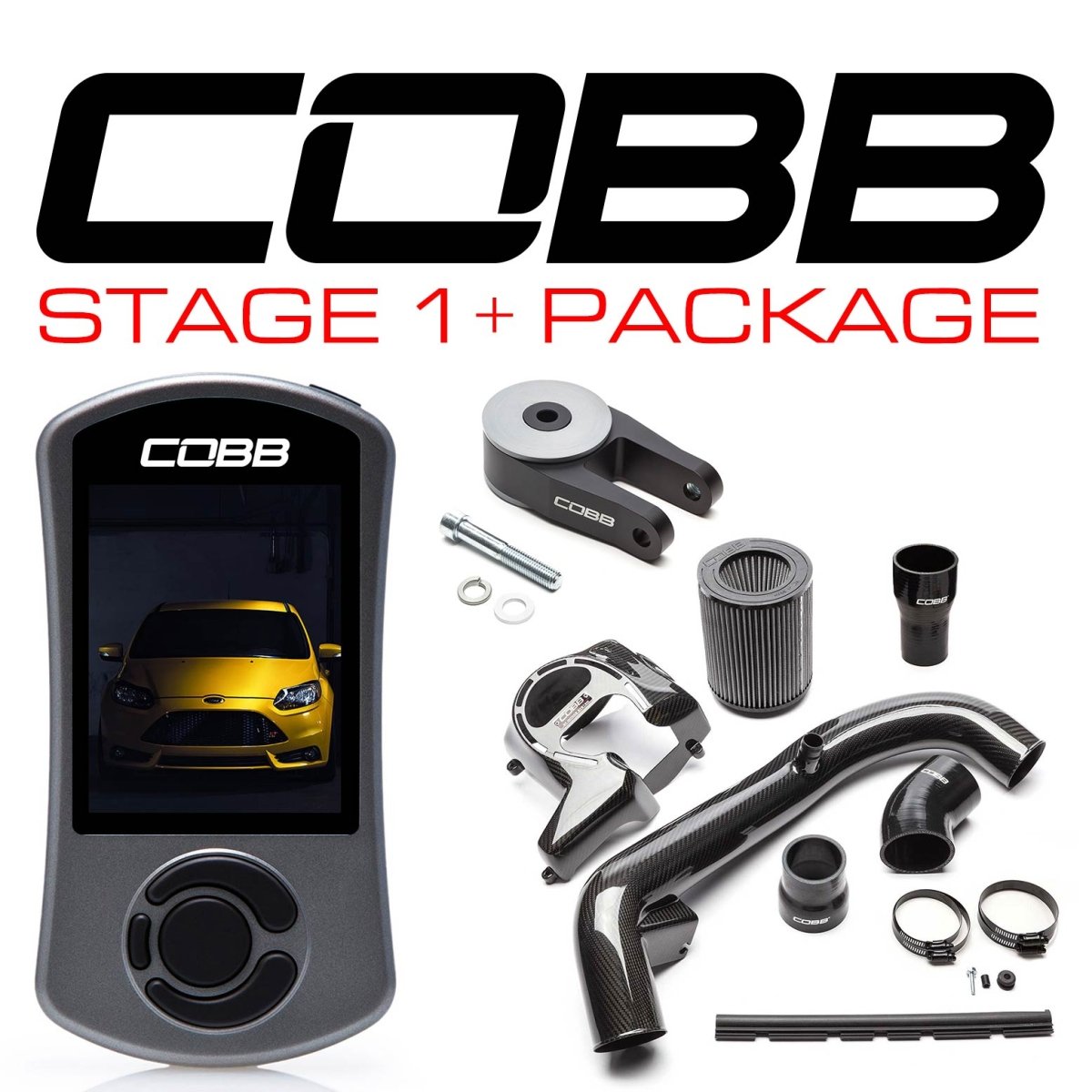 COBB - COBB FORD STAGE 1 + CARBON FIBER POWER PACKAGE FOCUS ST 2013 - 2018 - Panda Motorworks